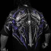 Hollow Souls Oversized T-shirt [HOLLOW PURPLE]
