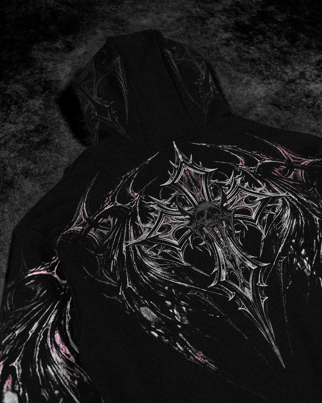 Nightfall Oversized Pullover Hoodie [BLOSSOM PINK]