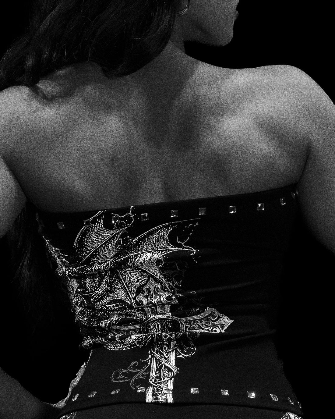 Women's Wyvern Tube Top [VOID BLACK]