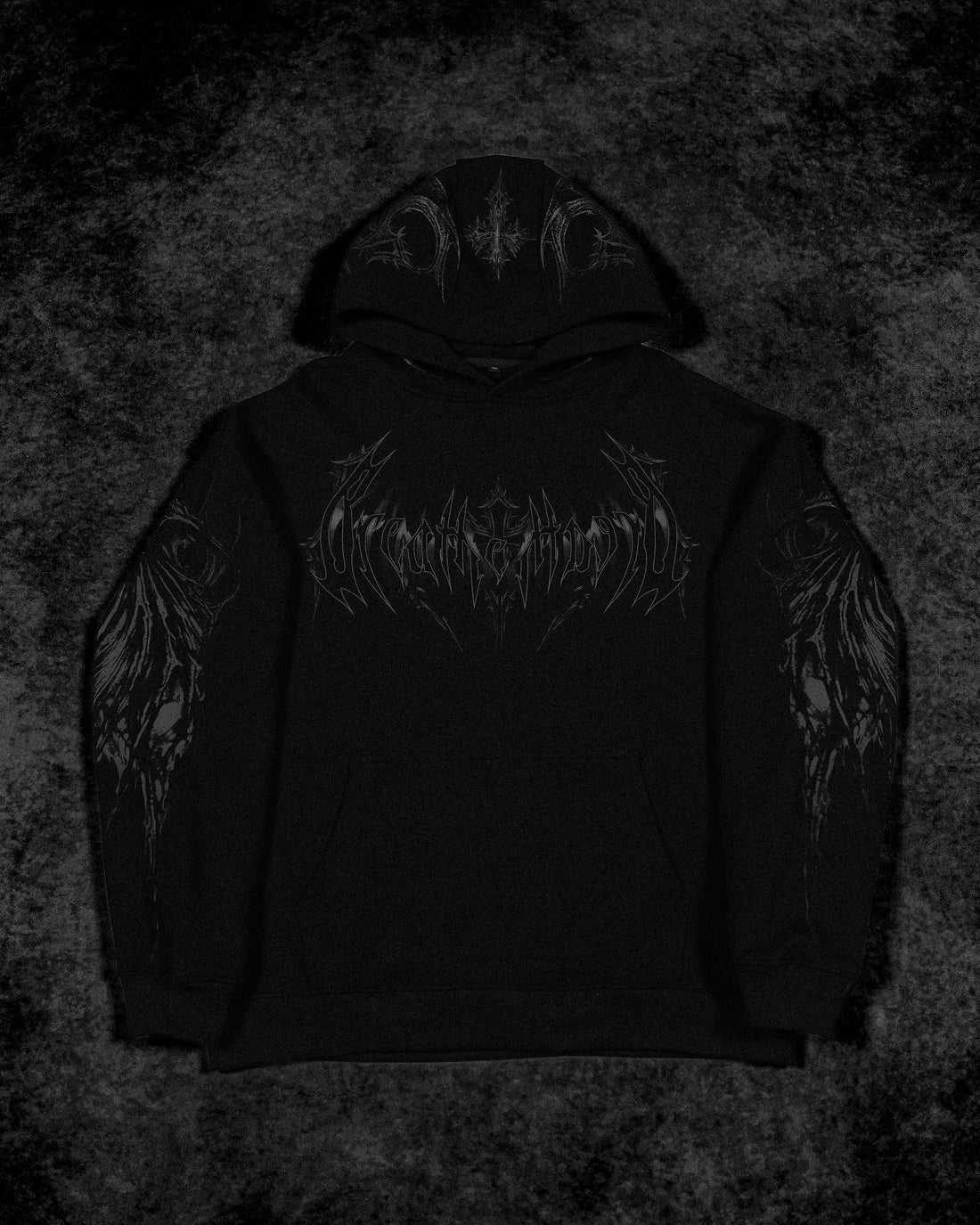 Nightfall Oversized Pullover Hoodie [DARKNESS]