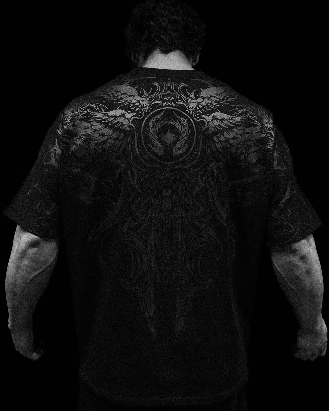 Seraphim Oversized T-SHIRT [DARKNESS]