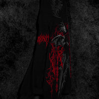 Dragon Blade Oversized pullover hoodie [NIGHTMARE]