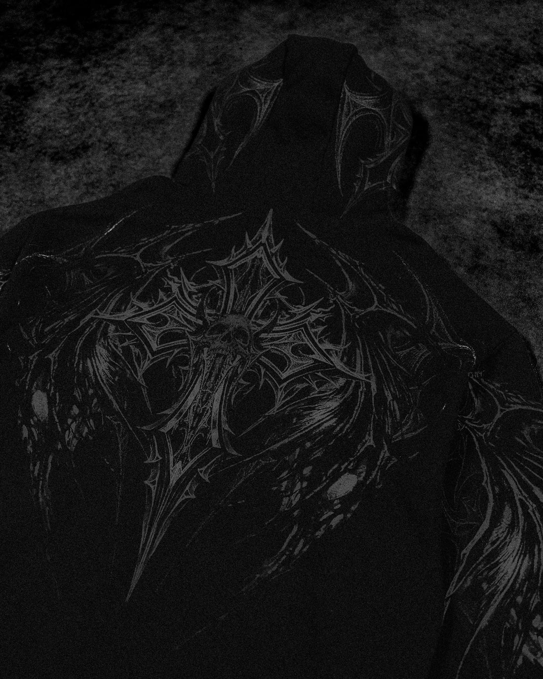 Nightfall Oversized Pullover Hoodie [DARKNESS]