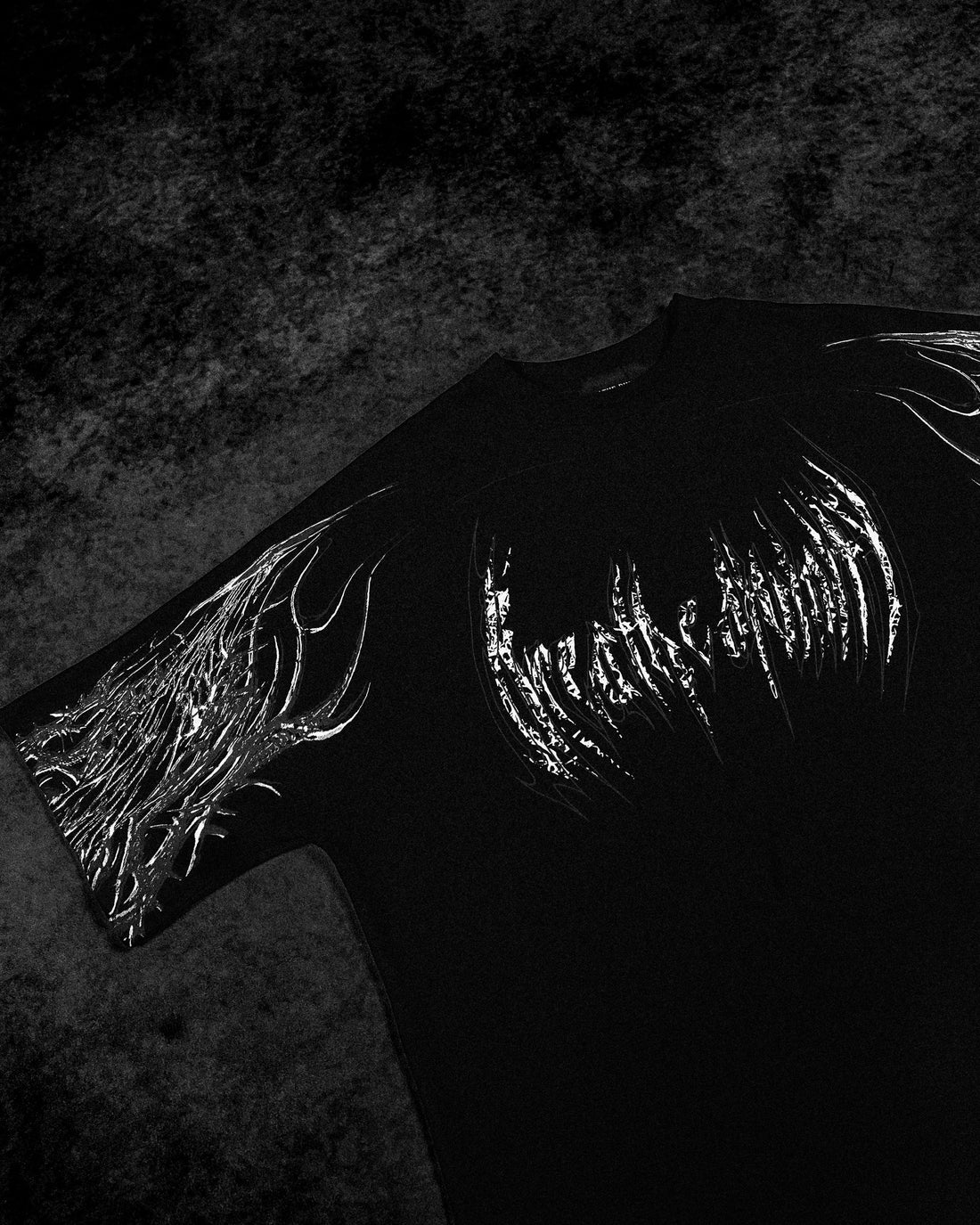Hellfire Oversized T-shirt [VOID BLACK]