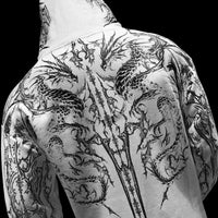 Dragon Blade Oversized pullover hoodie [DIVINE WHITE]