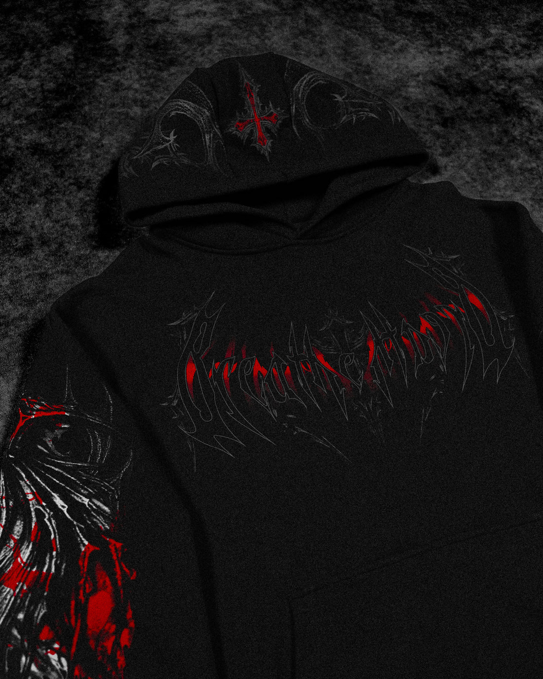 Nightfall Oversized Pullover Hoodie [NIGHTMARE]
