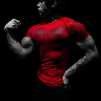 Void Tech™ Cyber Skeleton Compression [CRIMSON RED]