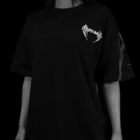 Womens Immoria Oversized Lightweight Tee [VOID BLACK]