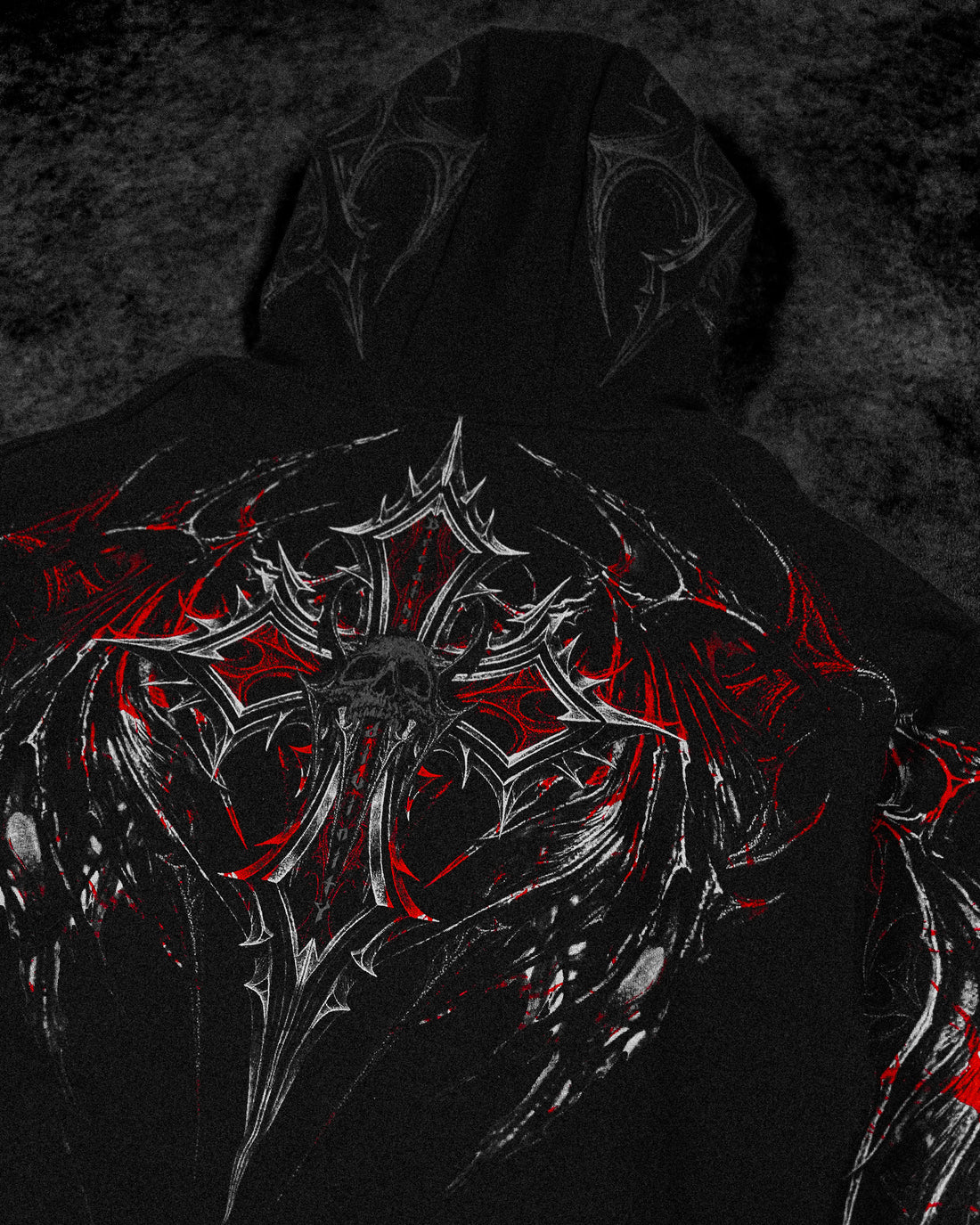 Nightfall Oversized Pullover Hoodie [NIGHTMARE] – Breathedivinity