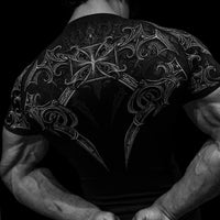 Void Tech™ Armored Short Sleeve Compression [VOID BLACK]
