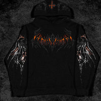 Nightfall Oversized Pullover Hoodie [ORANGE DREAM/SCORCH]