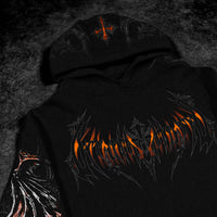 Nightfall Oversized Pullover Hoodie [ORANGE DREAM/SCORCH]