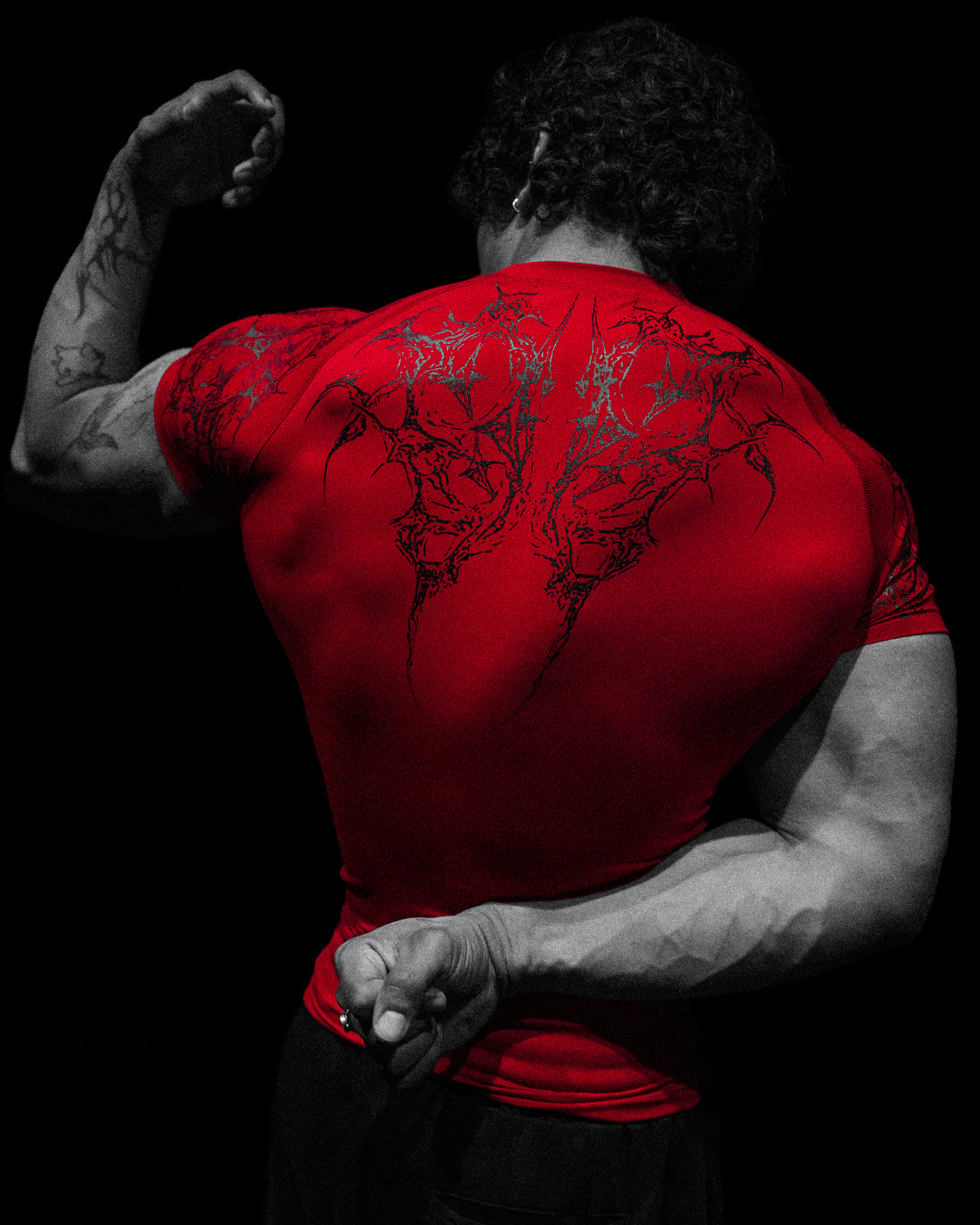 Void Tech™ Cyber Skeleton Compression [CRIMSON RED]