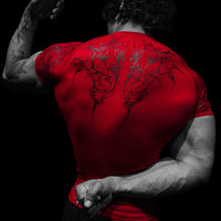 Void Tech™ Cyber Skeleton Compression [CRIMSON RED]