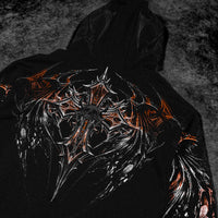 Nightfall Oversized Pullover Hoodie [ORANGE DREAM/SCORCH]