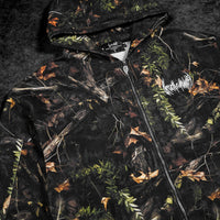 Camo Oversized Zip-up Hoodie [OVERGROWTH CAMO]