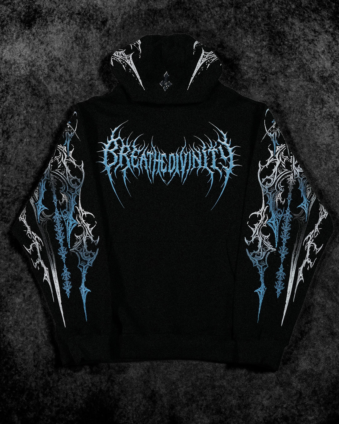 Dragon Blade Oversized pullover hoodie [FROST]