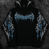 Dragon Blade Oversized pullover hoodie [FROST]