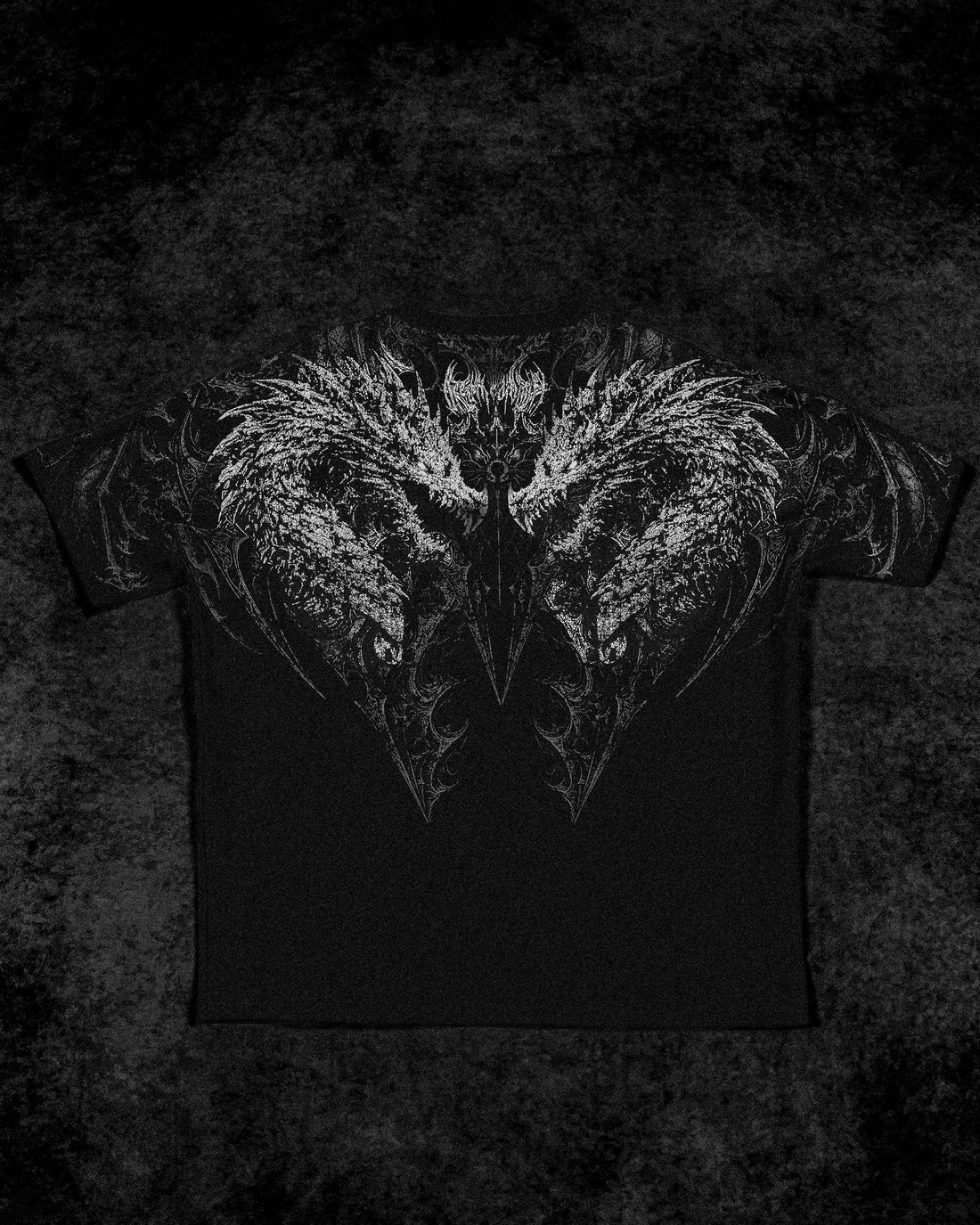 Blood Wyvern Oversized T-shirt [VOID BLACK]