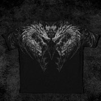 Blood Wyvern Oversized T-shirt [VOID BLACK]