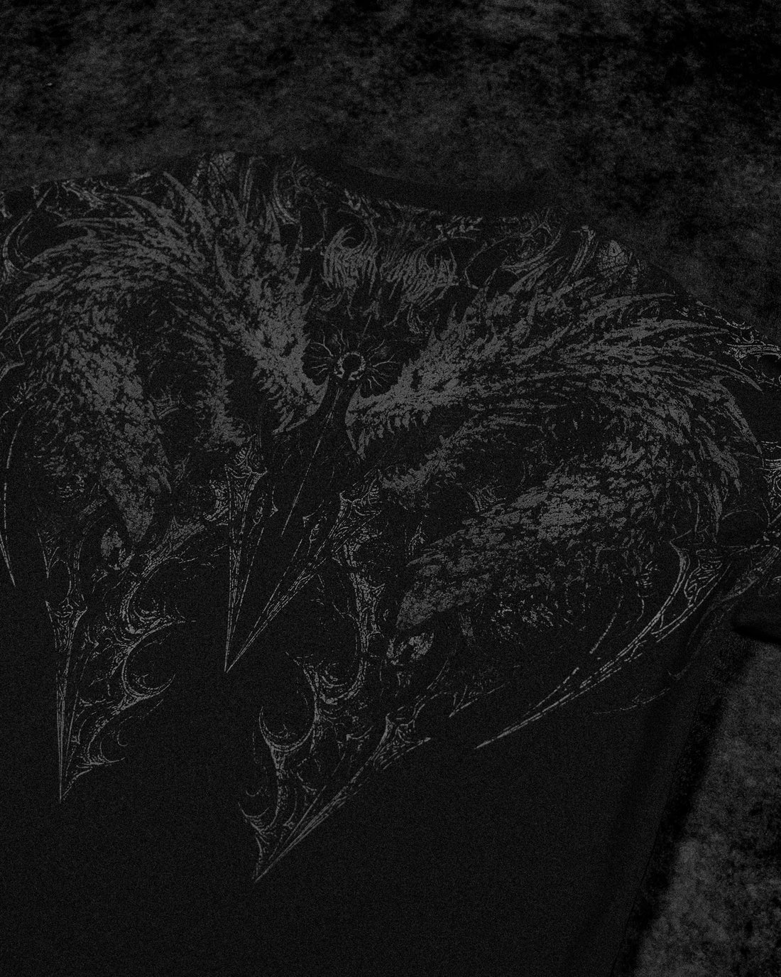 Blood Wyvern Oversized T-shirt [DARKNESS]