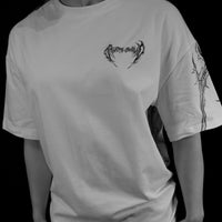 Womens Immoria Oversized Lightweight Tee [DIVINE WHITE]