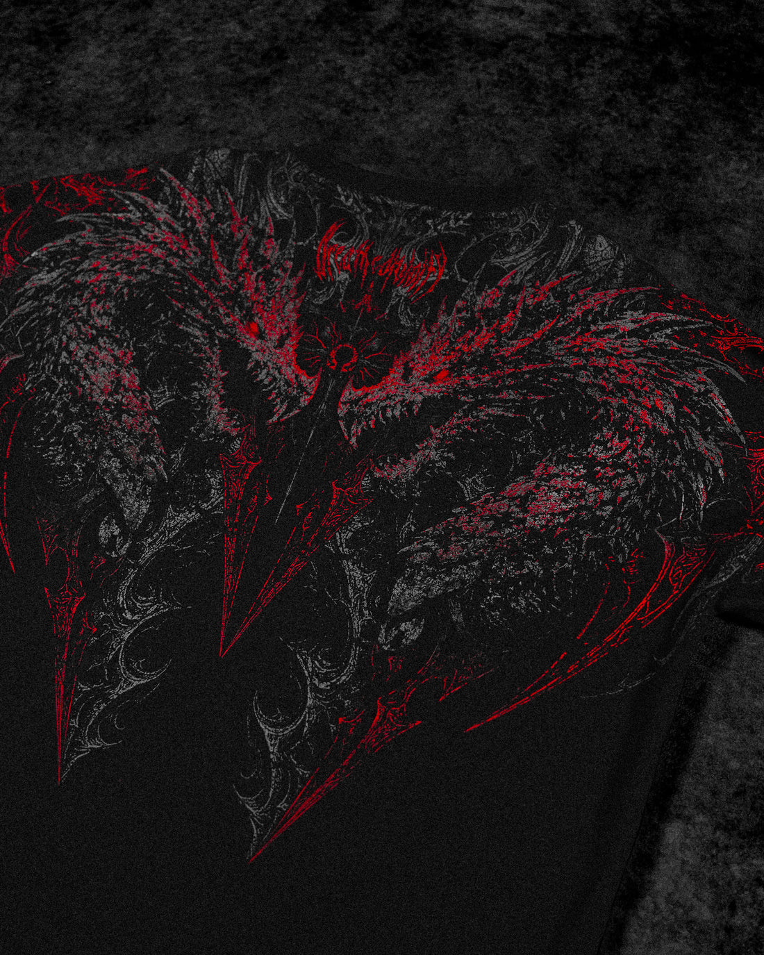Blood Wyvern Oversized T-shirt [NIGHTMARE]