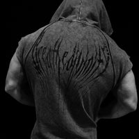 Venom Cutoff Zip-up Hoodie [VINTAGE]