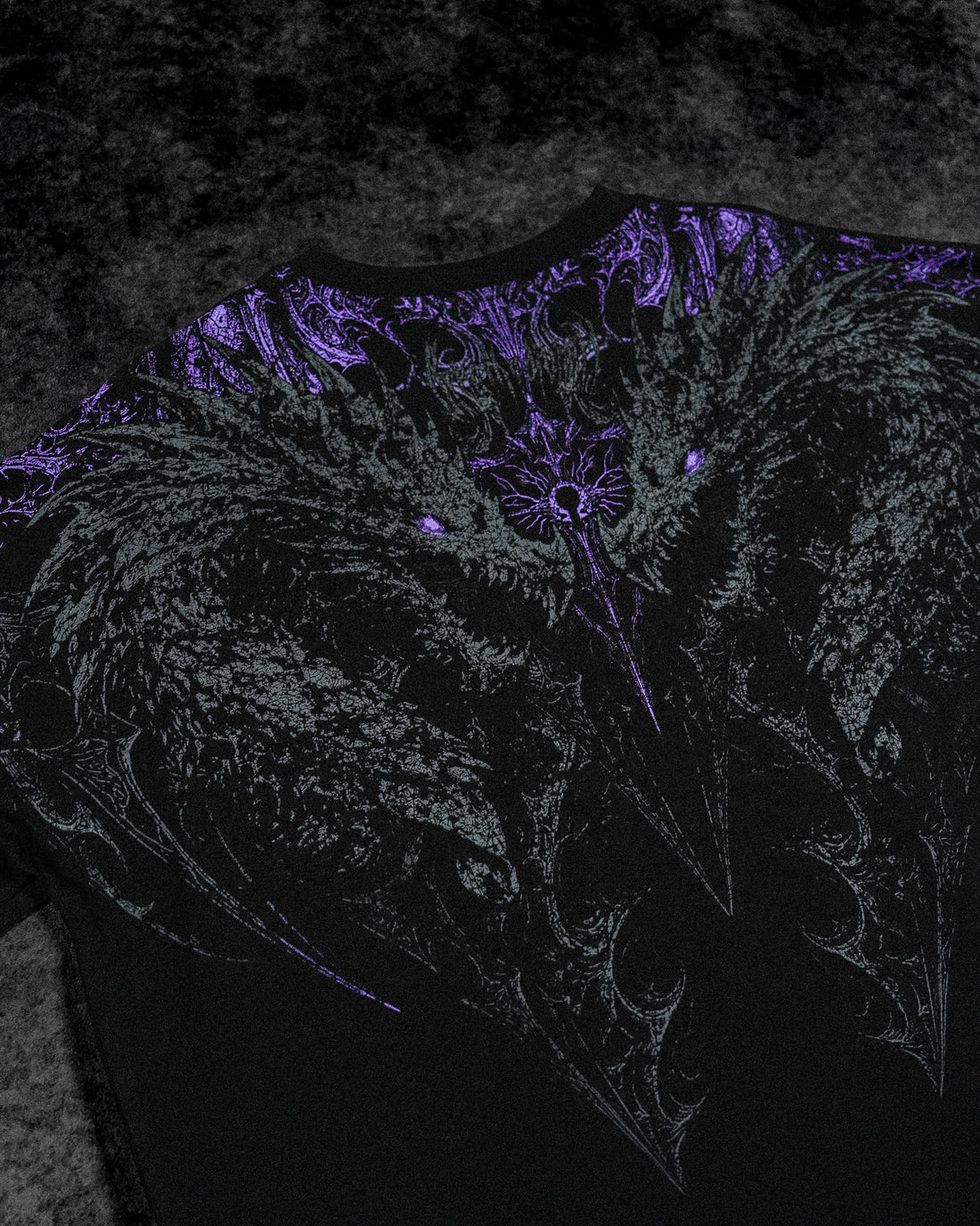 Blood Wyvern Oversized T-shirt [DUSK]