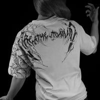 Womens Immoria Oversized Lightweight Tee [DIVINE WHITE]