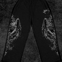 Executioner Banana Shape Uncuffed Sweatpants [VOID BLACK]