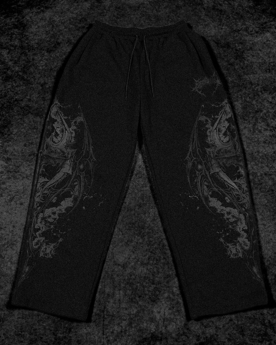 Executioner Banana Shape Uncuffed sweatpants [DARKNESS]