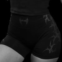 Women's Void Tech™ Shadow Sculpt Contoured Lifting Shorts [DARKNESS]