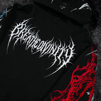 Dragon Blade Oversized pullover hoodie [FIRE AND ICE]