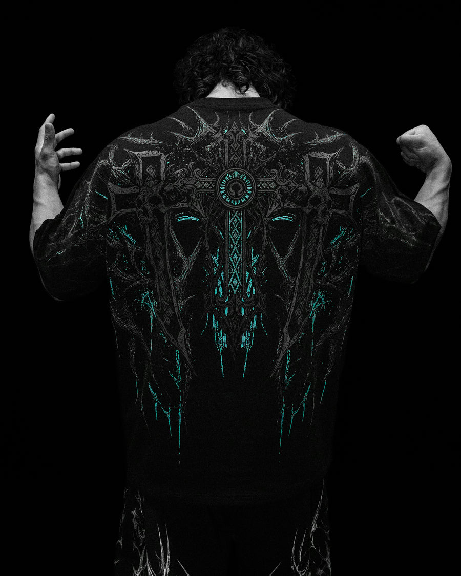 Heaven's Gate Oversized T-shirt [MINT]