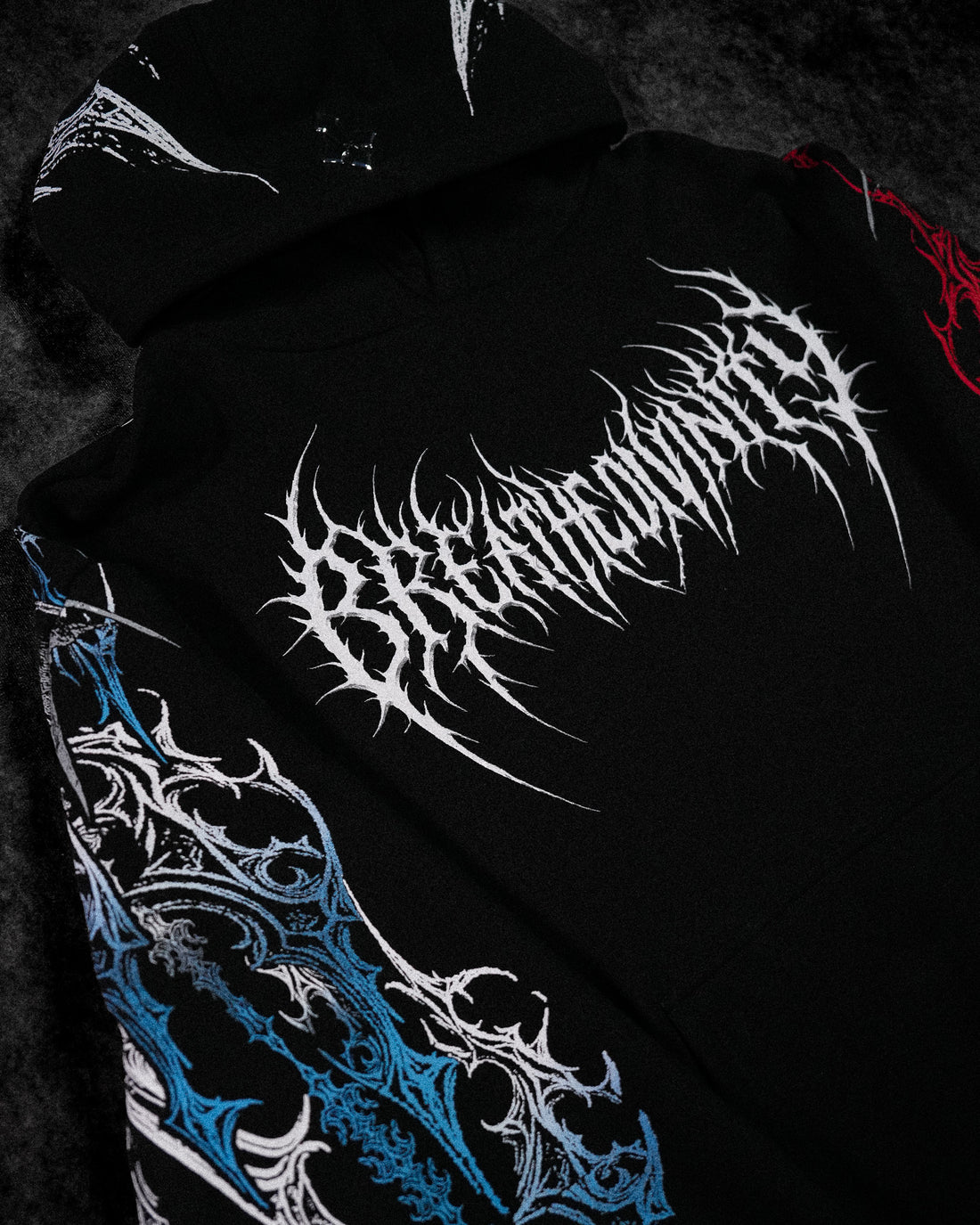 Dragon Blade Oversized pullover hoodie [FROST]