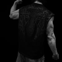 Heaven's Gate Cut-off Tee [DARKNESS]