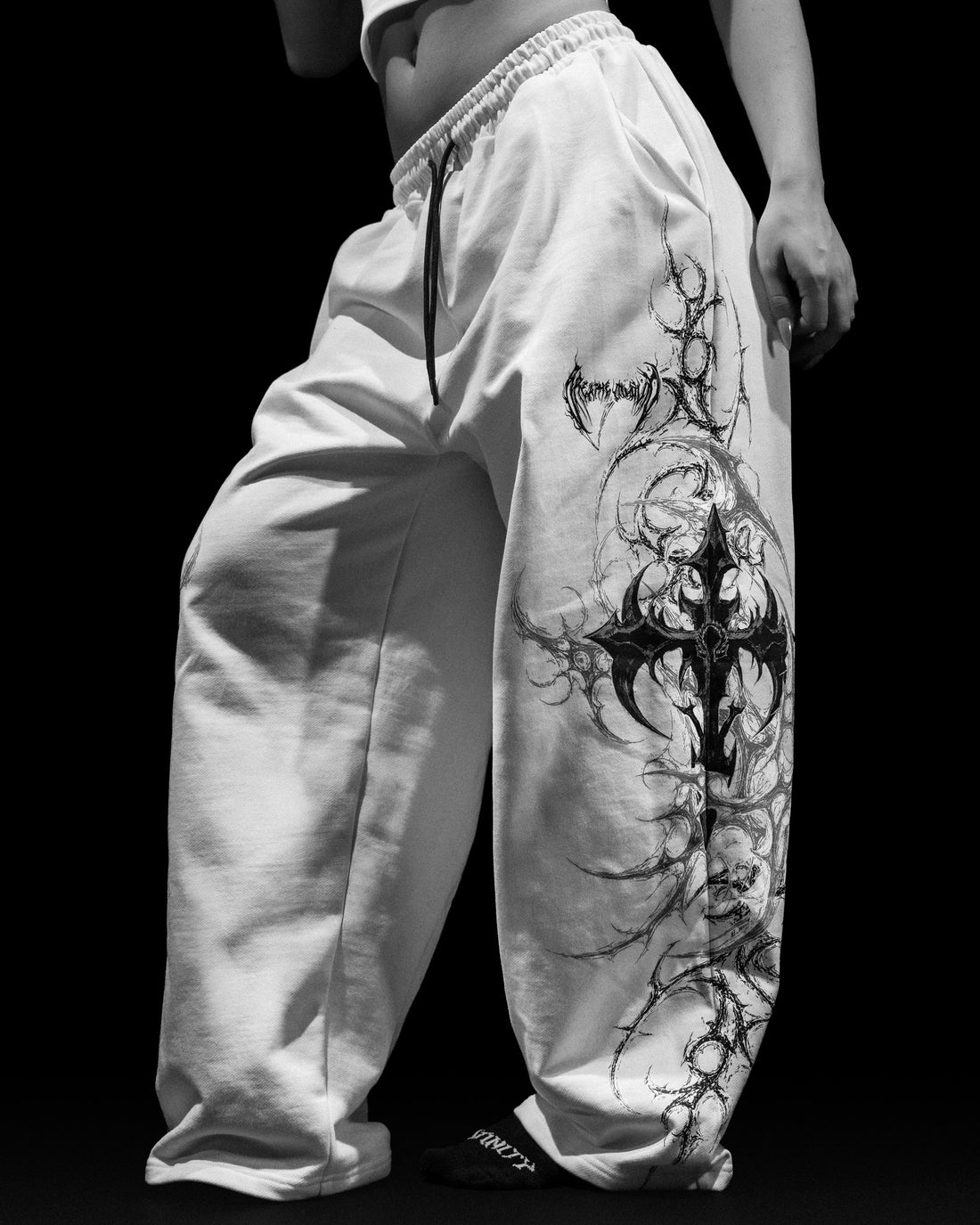 Immortal Tarnished Fit Sweatpants [DIVINE WHITE]