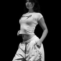 Covenant Fitted Baby Tee [DIVINE WHITE]