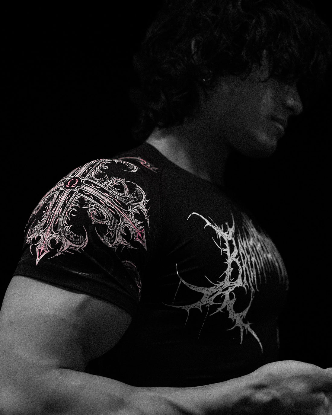 Void Tech™ Fallen Knight Short Sleeve Compression [BLOSSOM PINK]