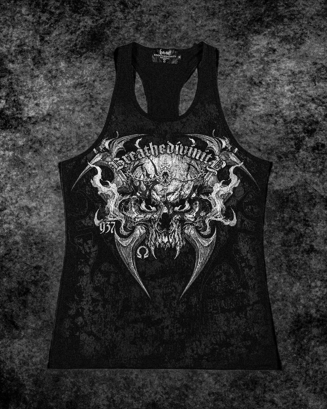 Wither Skeleton Bodybuilding Stringer [VOID BLACK]