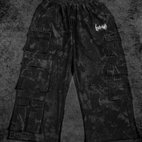 Camo Oversized Luxury Cargos [NIGHTSHADE CAMO]