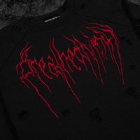 Mens Oversized Tarnished Crewneck [NIGHTMARE]