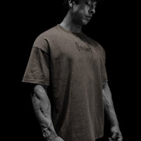 Eclipse Oversized T-shirt [DECAYED BROWN WASH]