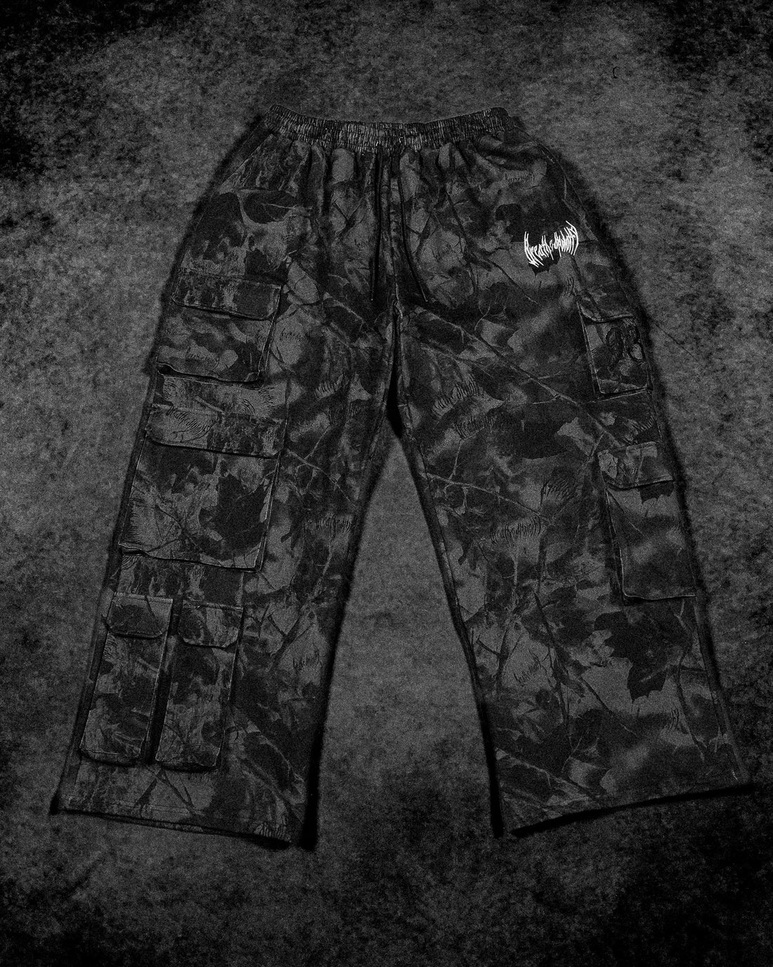 Camo Oversized Luxury Cargos [SPECTRE CAMO]