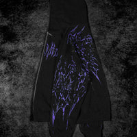 Deathkeeper Oversized Zip-up Hoodie [DUSK]