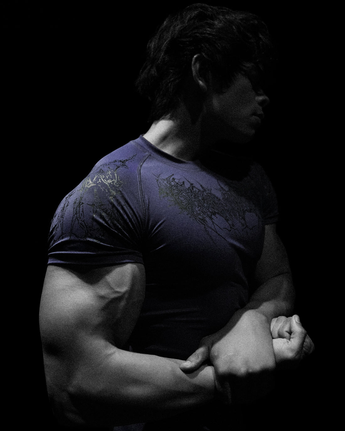 Void Tech™ Cyber Skeleton Compression [TWILIGHT PURPLE]