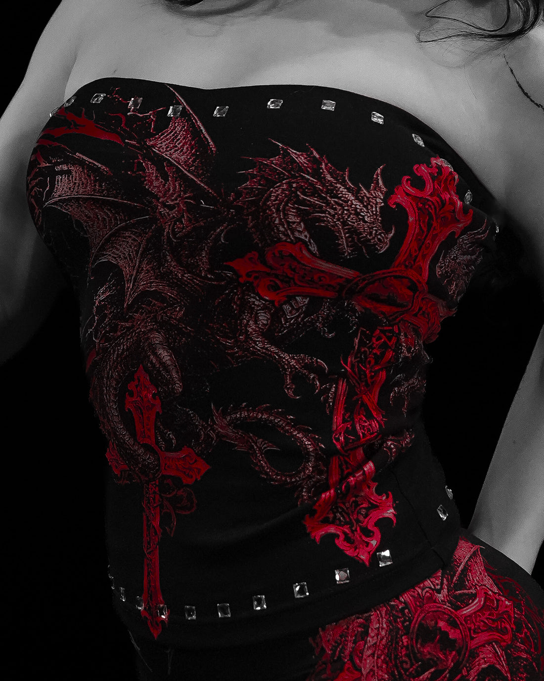 Women's Wyvern Tube Top [NIGHTMARE]