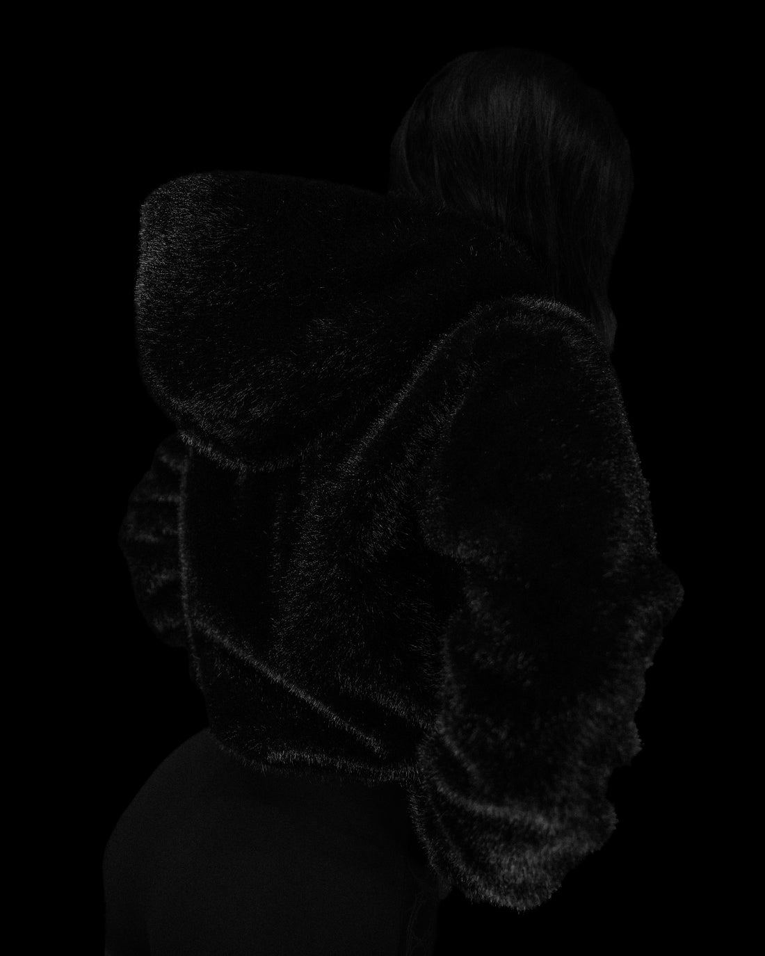 Women's Essential Fleece Jacket [DARKNESS]