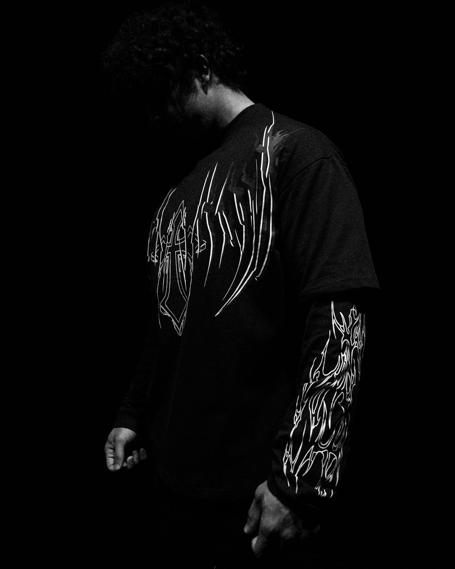 Heavenly Oversized longsleeve T-shirt [VOID&LIGHT]